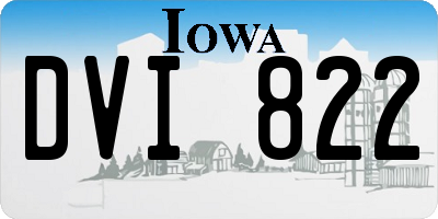 IA license plate DVI822