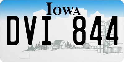 IA license plate DVI844