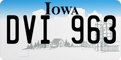 IA license plate DVI963