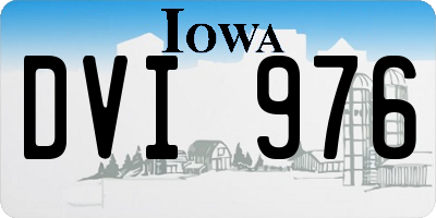 IA license plate DVI976