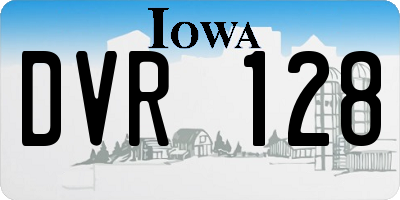 IA license plate DVR128