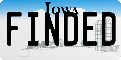 IA license plate FINDED