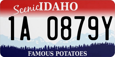 ID license plate 1A0879Y