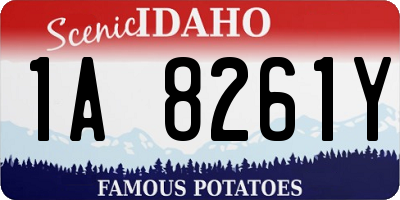 ID license plate 1A8261Y