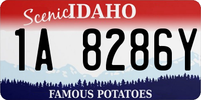 ID license plate 1A8286Y