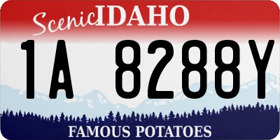 ID license plate 1A8288Y
