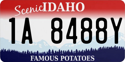 ID license plate 1A8488Y