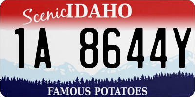 ID license plate 1A8644Y