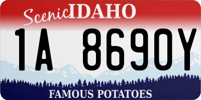 ID license plate 1A8690Y