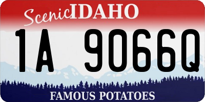 ID license plate 1A9066Q