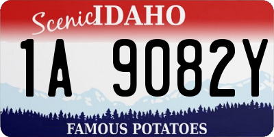 ID license plate 1A9082Y