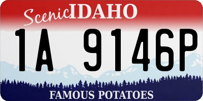 ID license plate 1A9146P