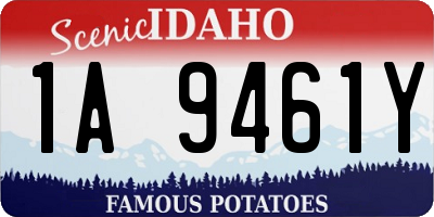 ID license plate 1A9461Y