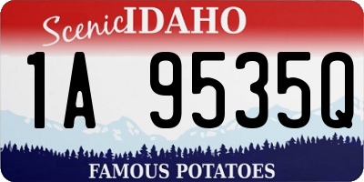 ID license plate 1A9535Q