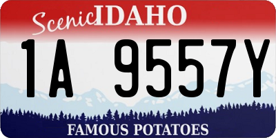 ID license plate 1A9557Y