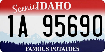 ID license plate 1A9569O