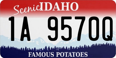 ID license plate 1A9570Q