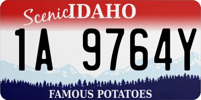 ID license plate 1A9764Y