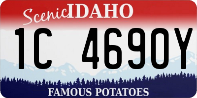 ID license plate 1C4690Y