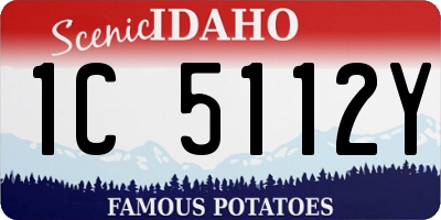 ID license plate 1C5112Y