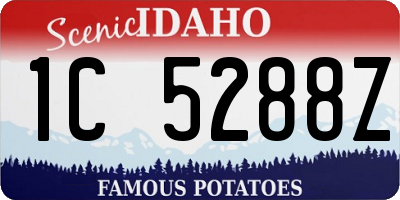 ID license plate 1C5288Z