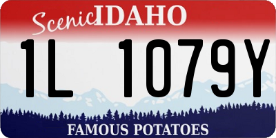 ID license plate 1L1079Y