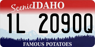 ID license plate 1L2090Q