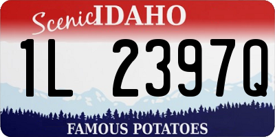 ID license plate 1L2397Q