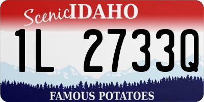 ID license plate 1L2733Q