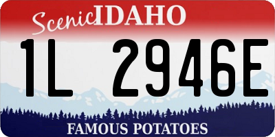 ID license plate 1L2946E