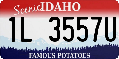 ID license plate 1L3557U