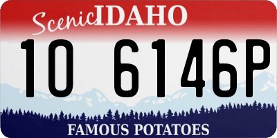 ID license plate 1O6146P