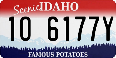 ID license plate 1O6177Y