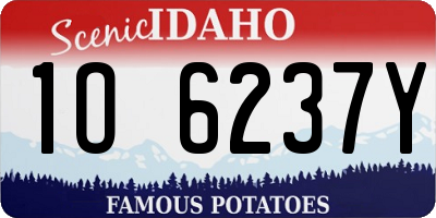 ID license plate 1O6237Y
