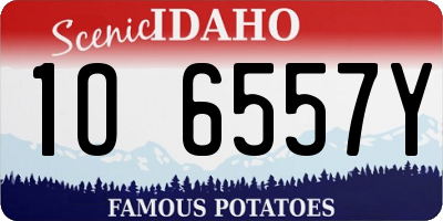 ID license plate 1O6557Y