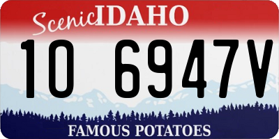 ID license plate 1O6947V