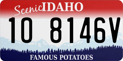 ID license plate 1O8146V