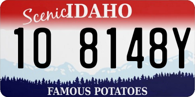 ID license plate 1O8148Y