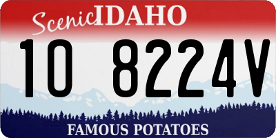 ID license plate 1O8224V