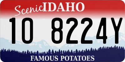 ID license plate 1O8224Y