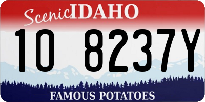 ID license plate 1O8237Y
