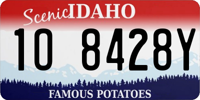 ID license plate 1O8428Y