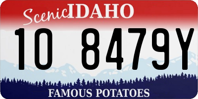 ID license plate 1O8479Y