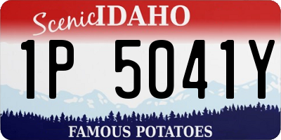 ID license plate 1P5041Y