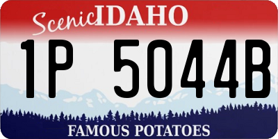 ID license plate 1P5044B