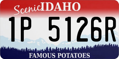 ID license plate 1P5126R