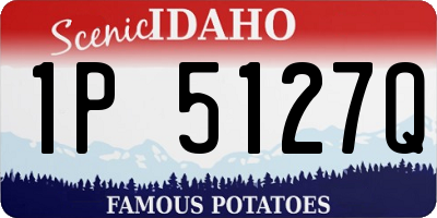 ID license plate 1P5127Q