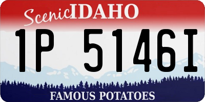 ID license plate 1P5146I