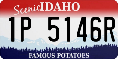 ID license plate 1P5146R