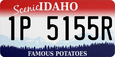 ID license plate 1P5155R